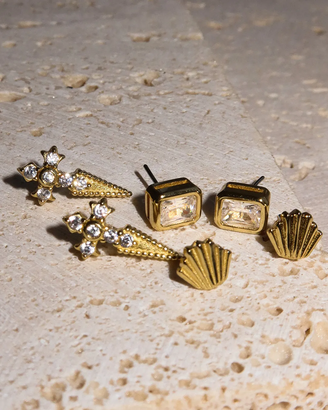 The Cross Studs sold by Luv Aj product image thumbnail 5