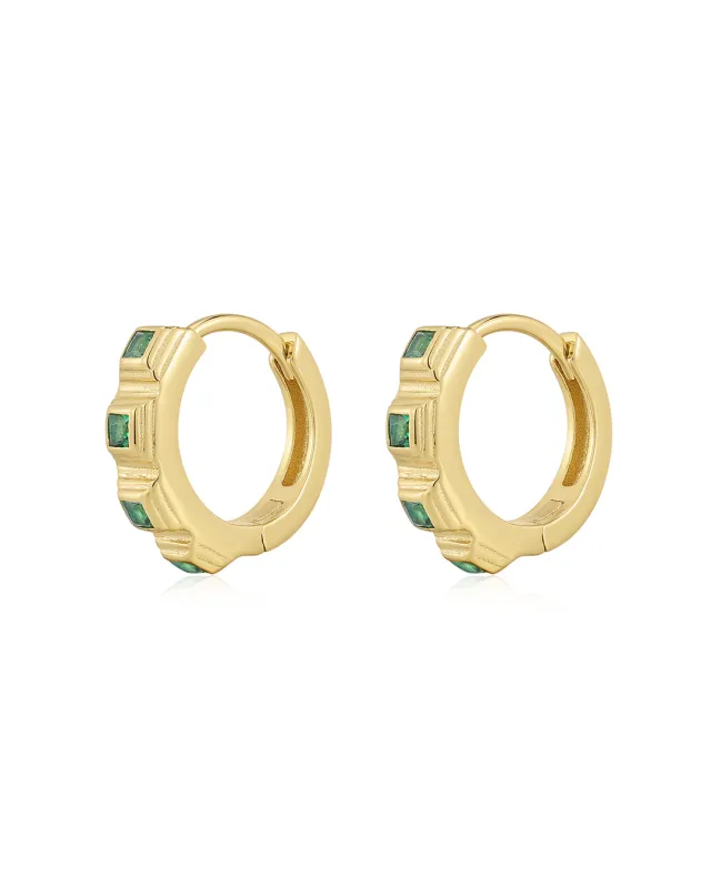 The Bezel Pyramid Huggies sold by Luv Aj