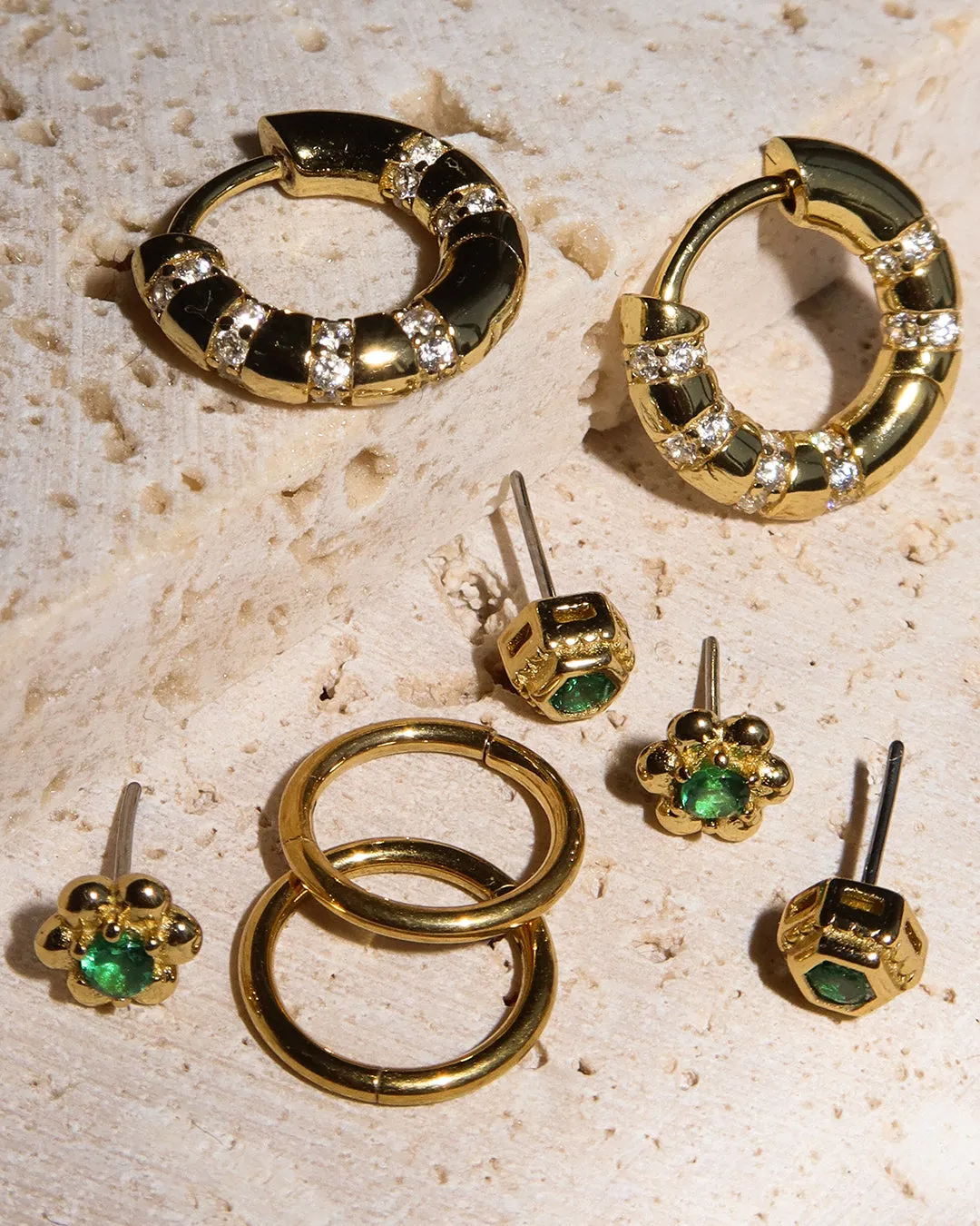 The Bamboo Pave Huggies sold by Luv Aj product image thumbnail 4