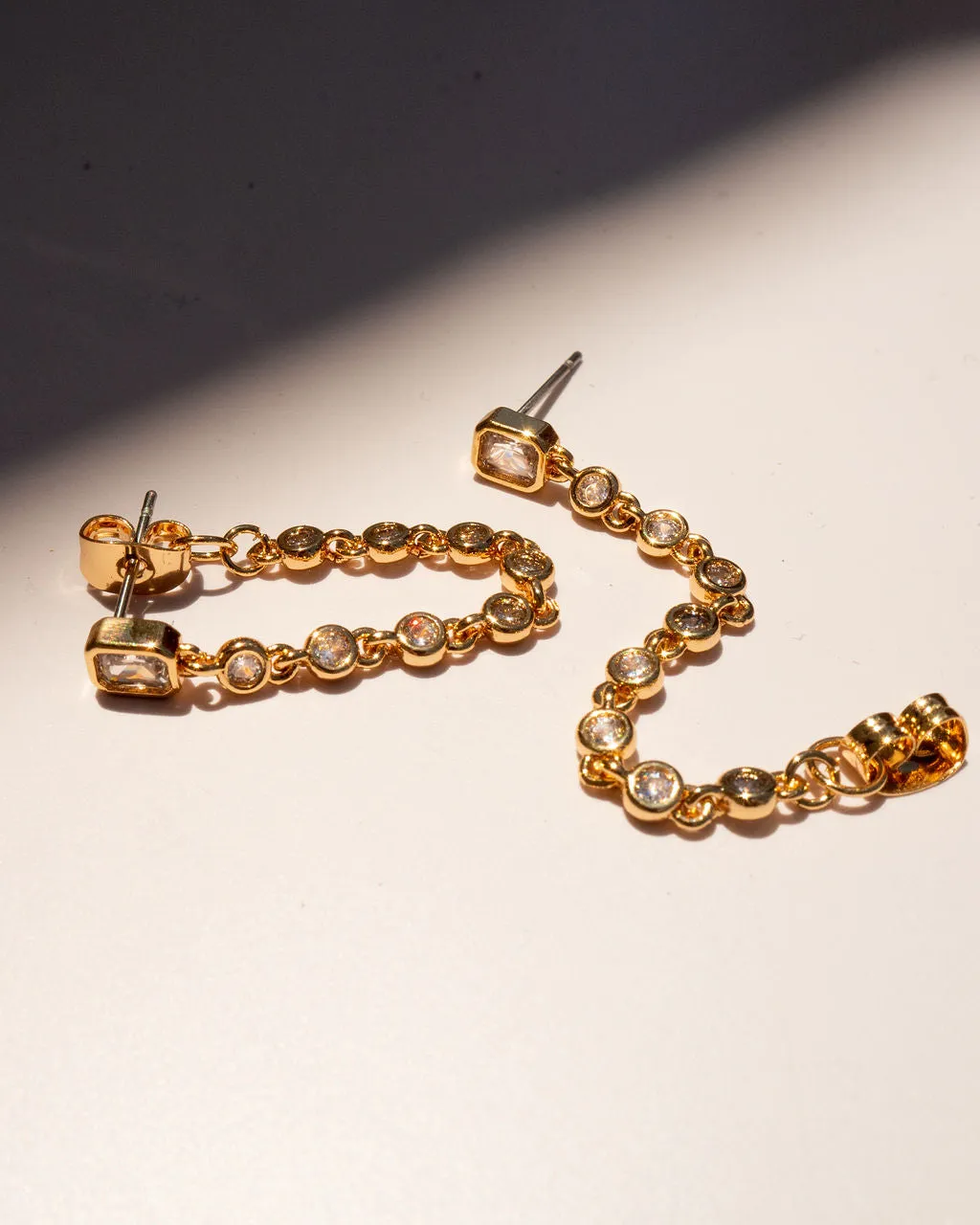 The Chloe Chain Studs sold by Luv Aj product image thumbnail 4