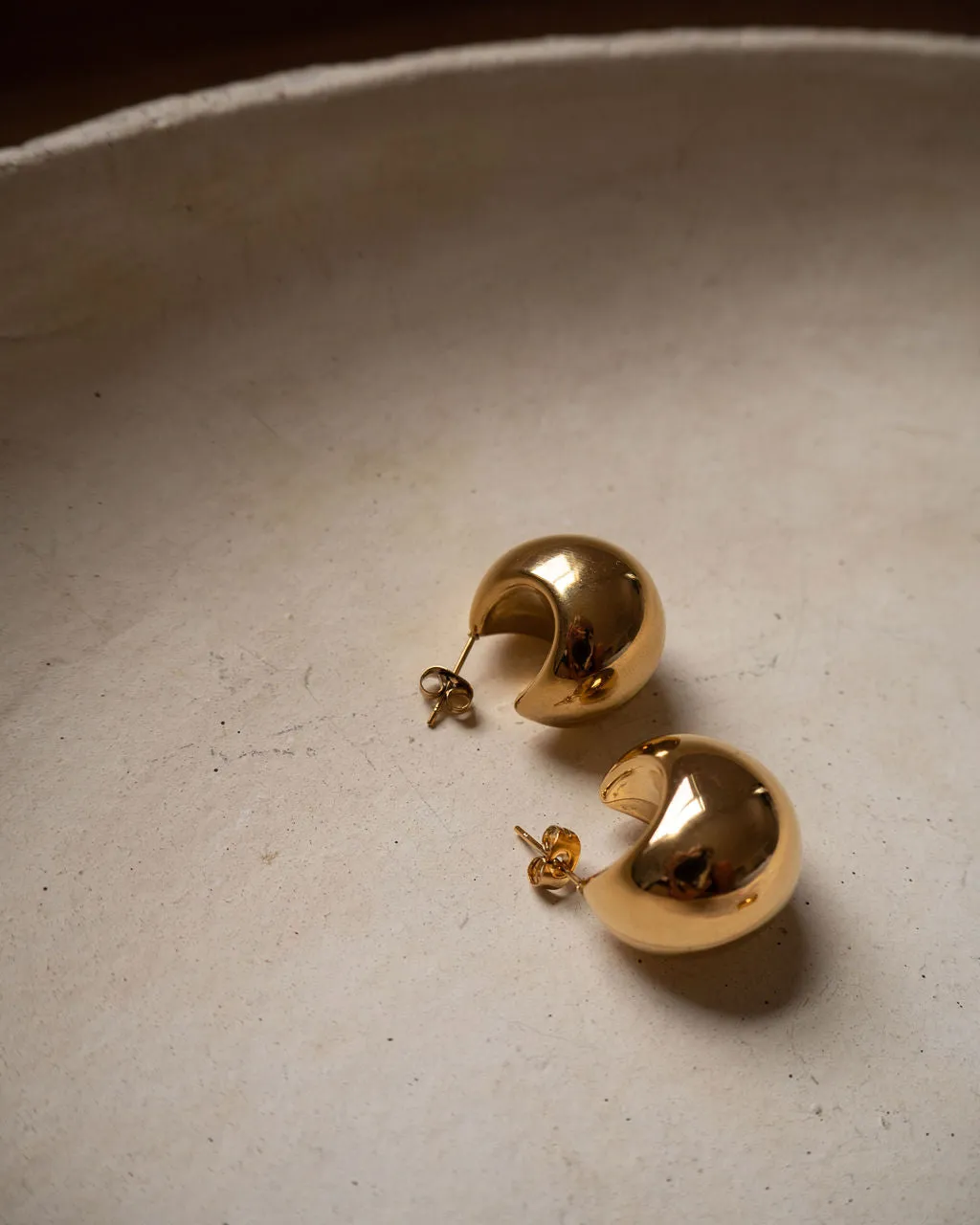 Lucia Hoops- Gold sold by Luv Aj product image thumbnail 2