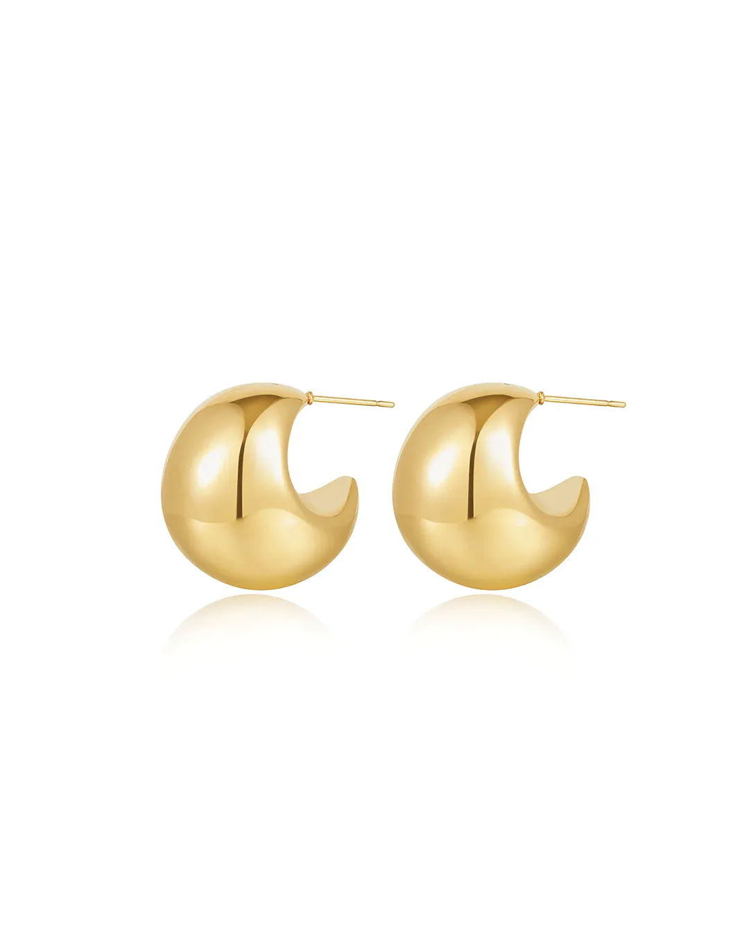Lucia Hoops- Gold sold by Luv Aj