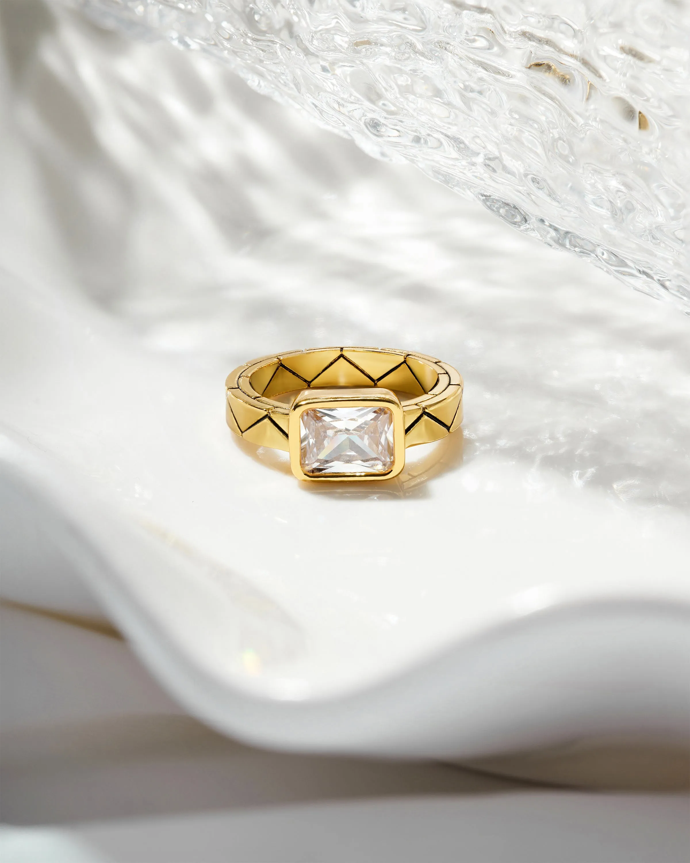 The Camille Ring- Silver sold by Luv Aj product image thumbnail 3