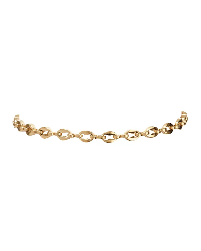 The Violante Anklet- Gold made by Luv Aj