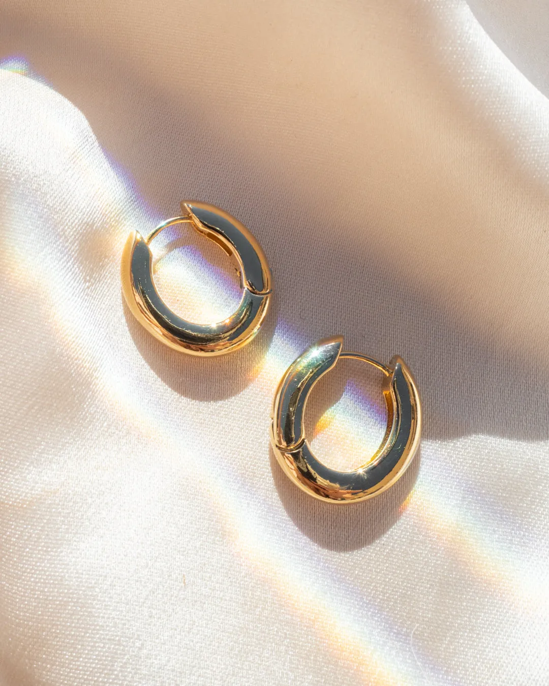 Carmella Huggies (20mm)- Gold sold by Luv Aj product image thumbnail 3