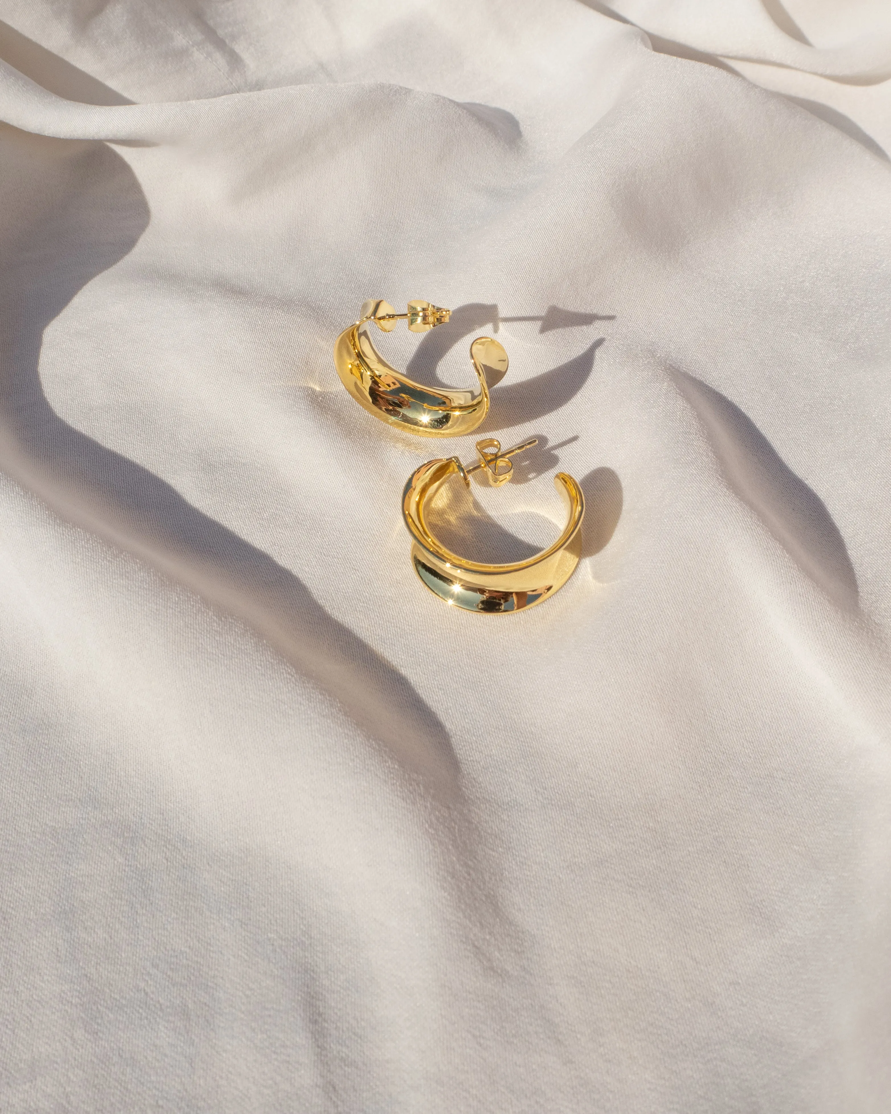 Margot Hoops- Gold sold by Luv Aj product image thumbnail 2