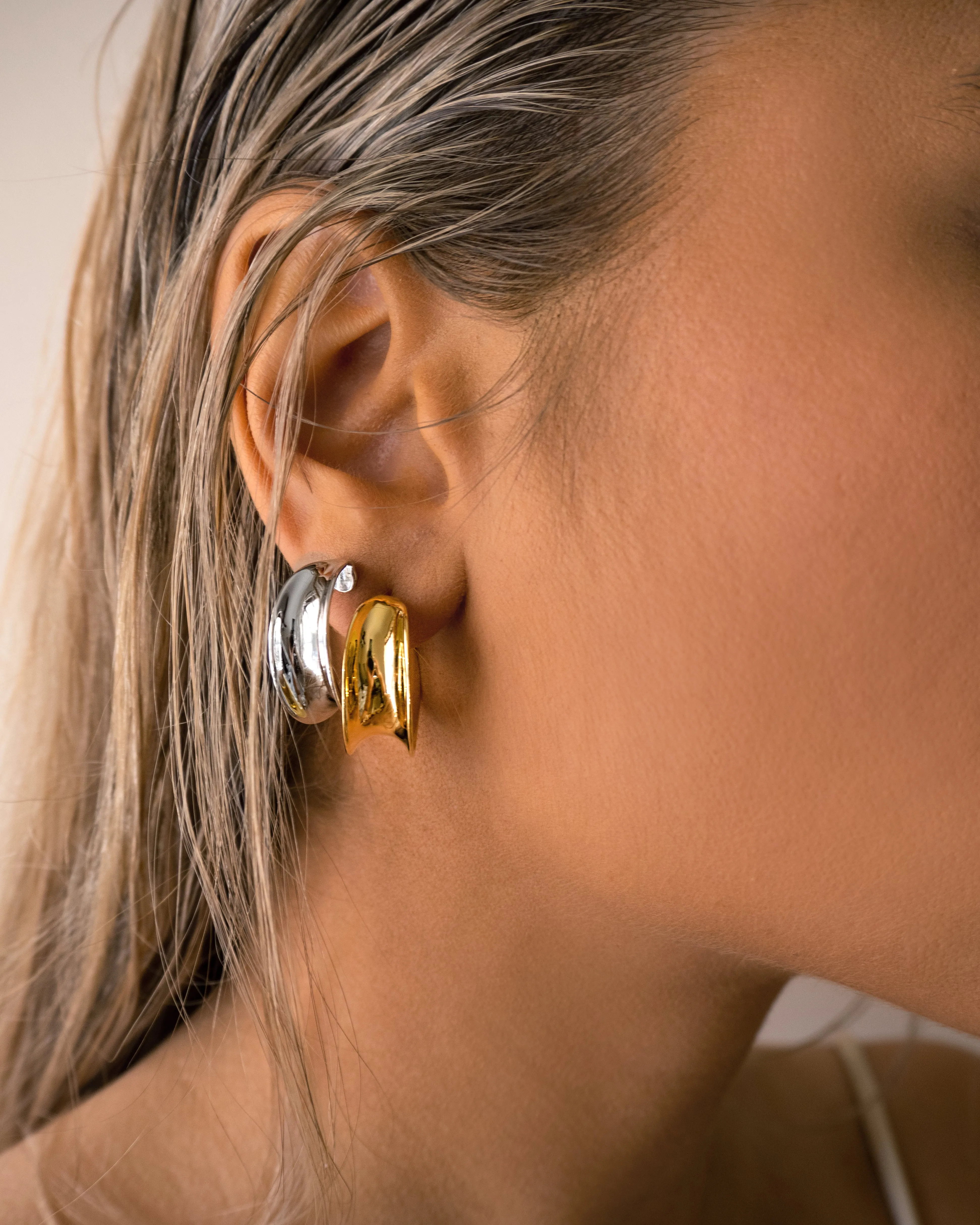 Margot Hoops- Silver sold by Luv Aj product image thumbnail 4