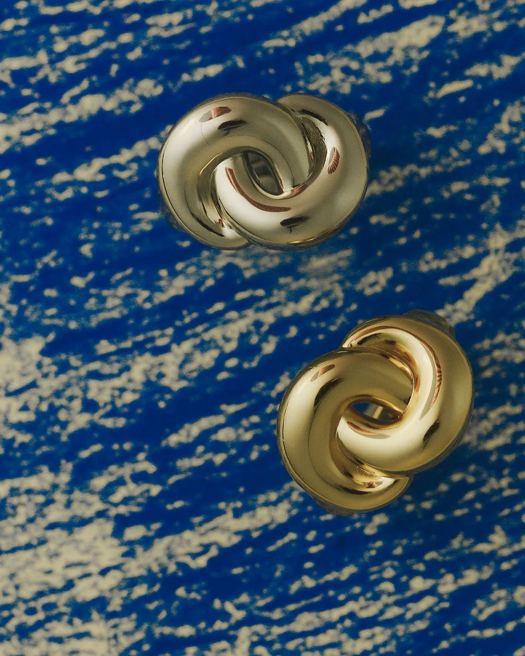The Solstice Knot Studs-Gold (Ships Mid April) sold by Luv Aj product image thumbnail 3