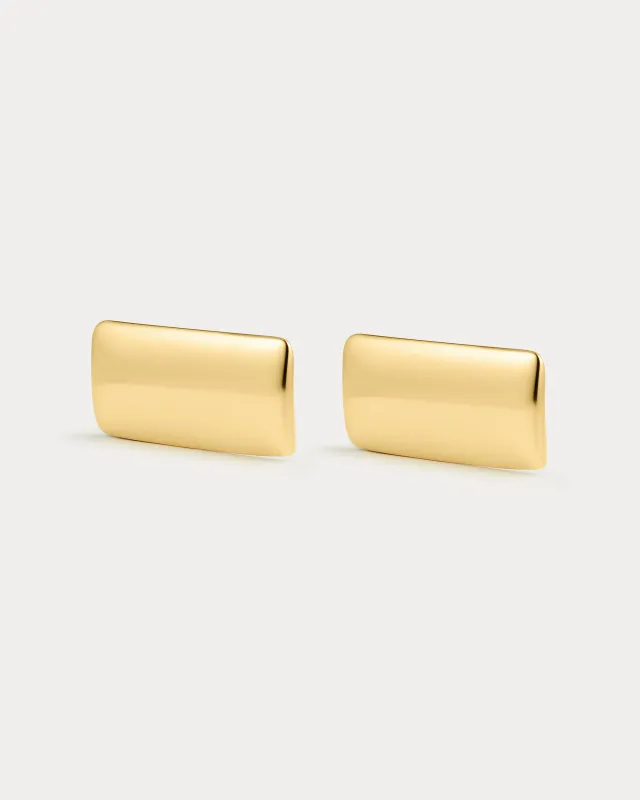The Solstice Metal Studs-Gold made by Luv Aj