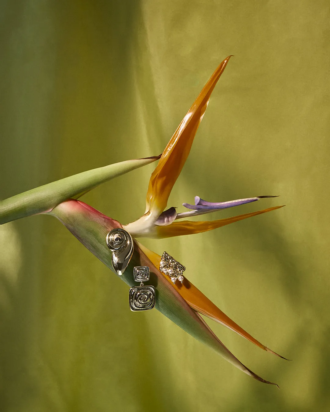 The Seychelles Statement Earrings- Silver sold by Luv Aj product image thumbnail 3