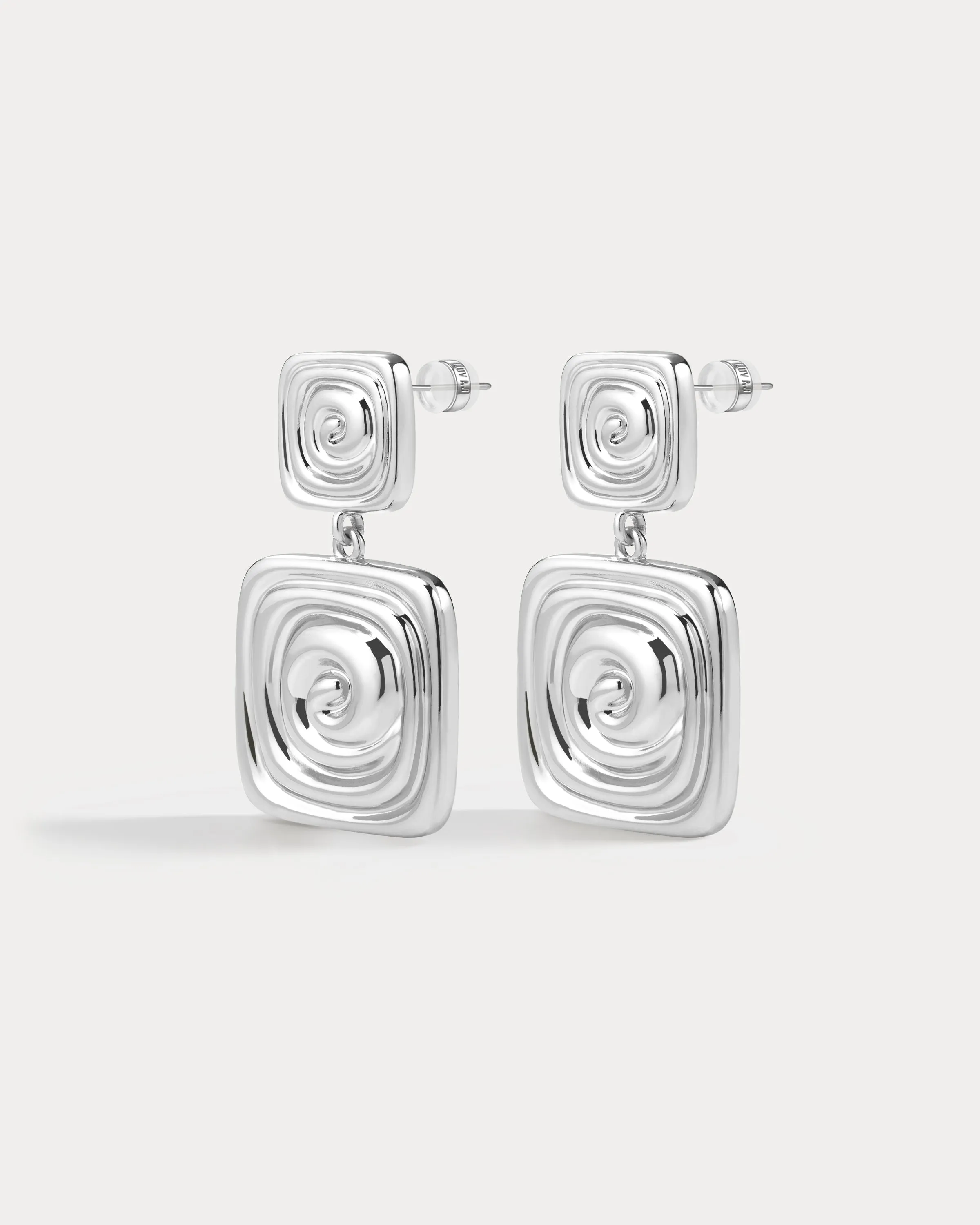 The Seychelles Statement Earrings- Silver sold by Luv Aj