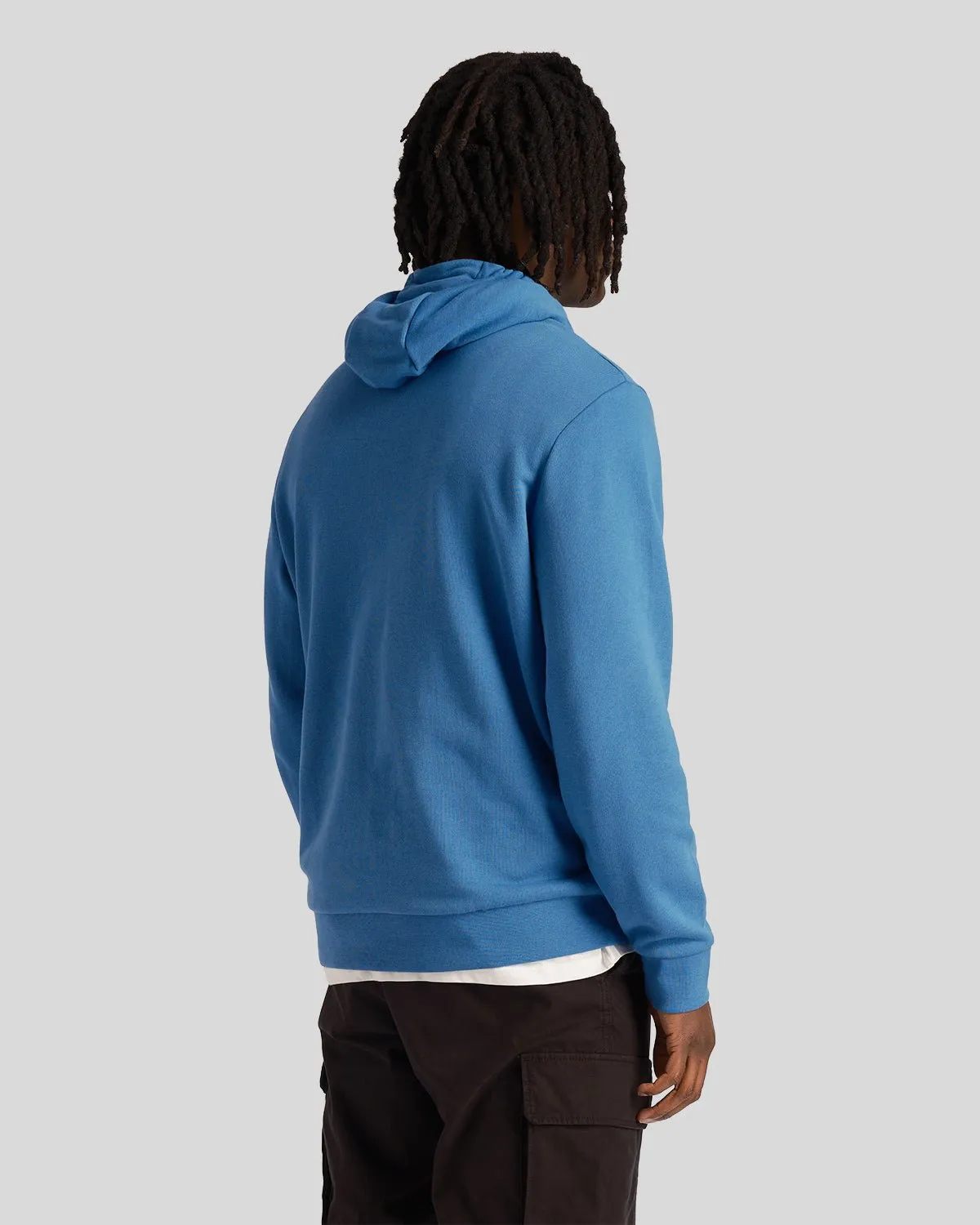 Loopback Embroidered Hoodie sold by Lyle & Scott product image thumbnail 3