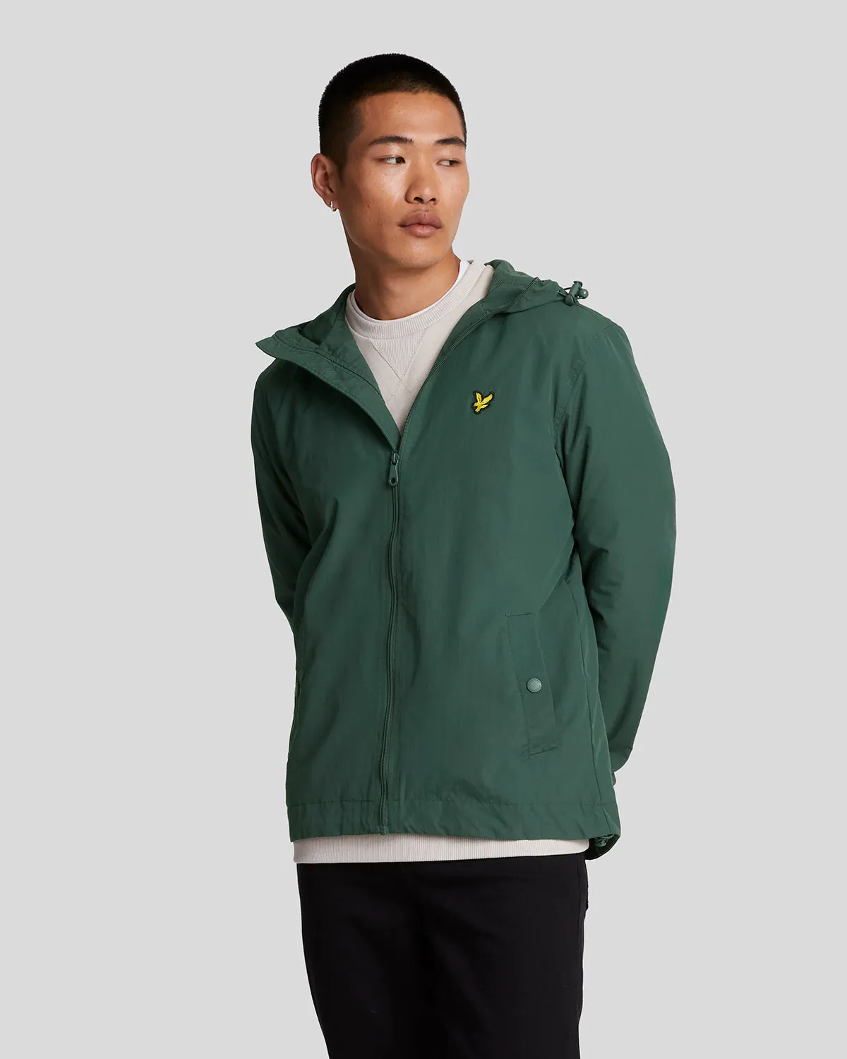 Zip Through Hooded Jacket sold by Lyle & Scott