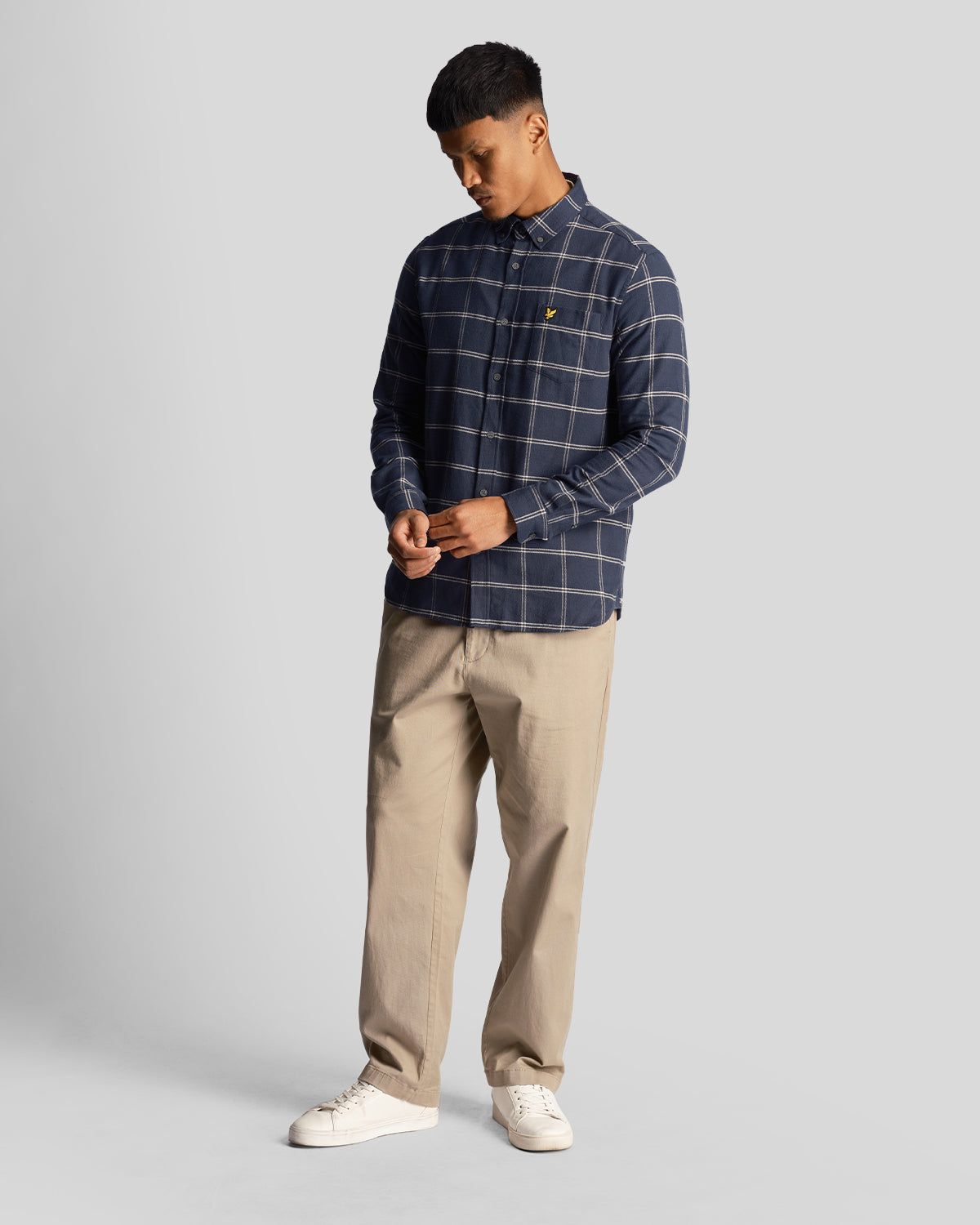 Windowpane Shirt sold by Lyle & Scott