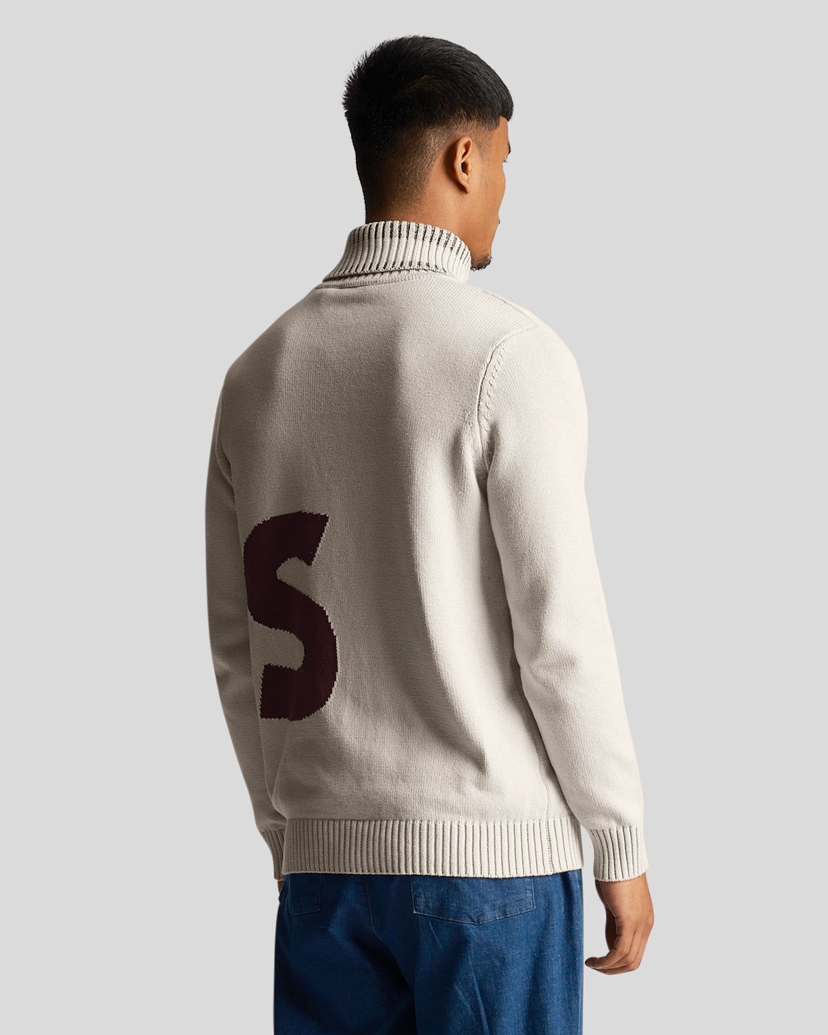 L&S Roll Neck Jumper sold by Lyle & Scott product image thumbnail 3