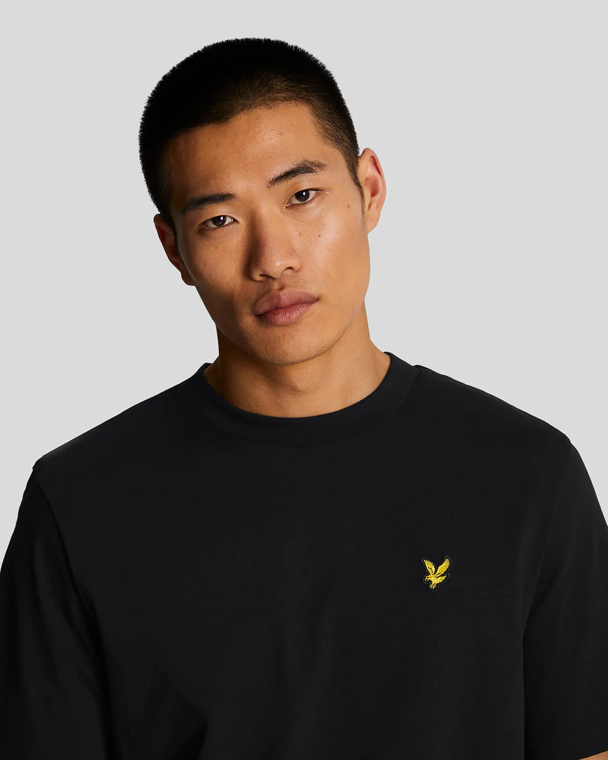 Oversized Cotton Crew Neck T-Shirt sold by Lyle & Scott product image thumbnail 4