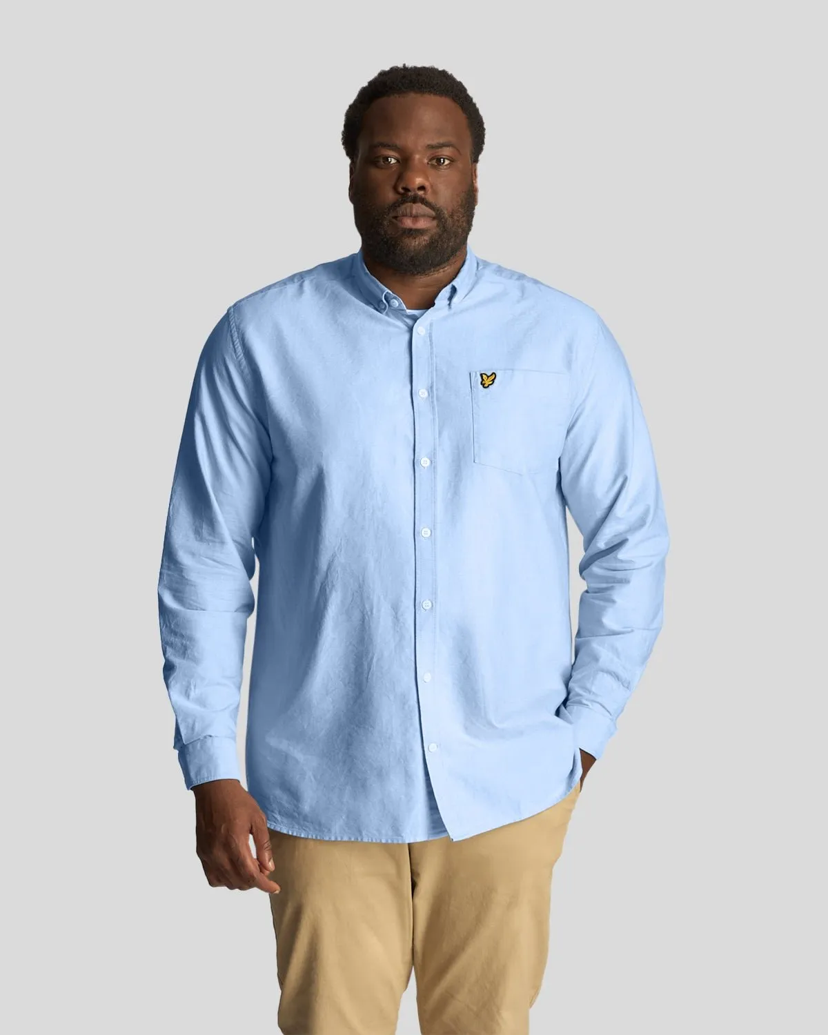 Light Weight Oxford Shirt Plus sold by Lyle & Scott