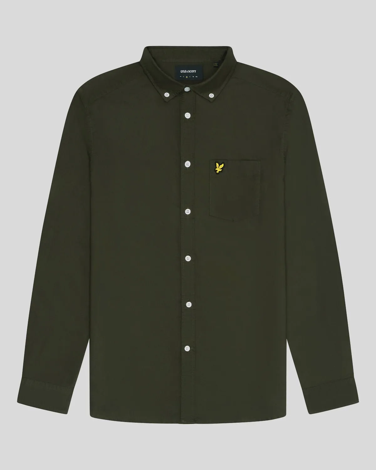 Cotton Button Down Oxford Shirt sold by Lyle & Scott product image thumbnail 5