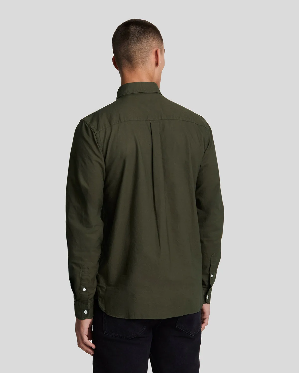 Cotton Button Down Oxford Shirt sold by Lyle & Scott product image thumbnail 3