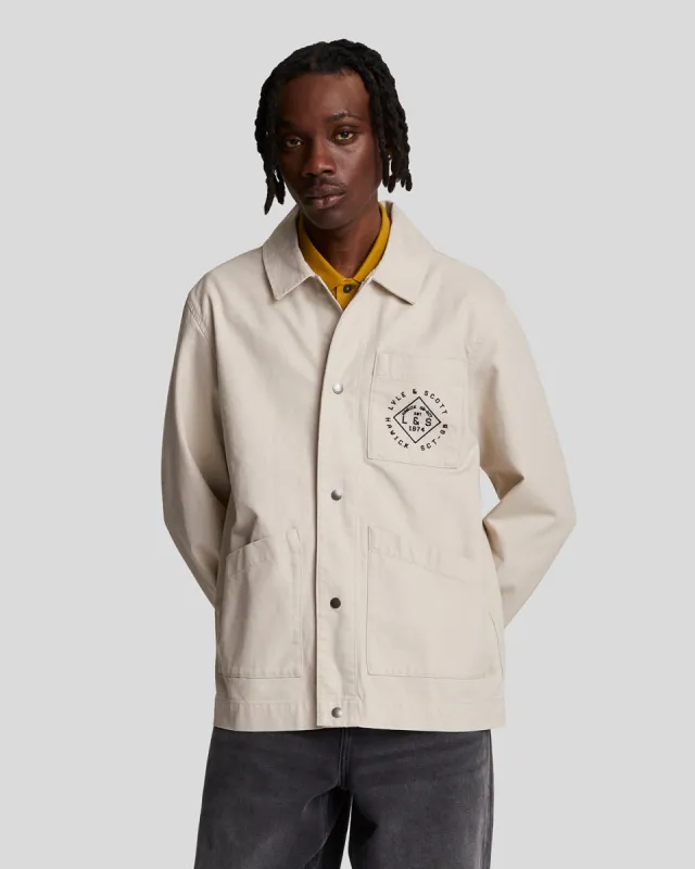 Stamped Work Jacket sold by Lyle & Scott