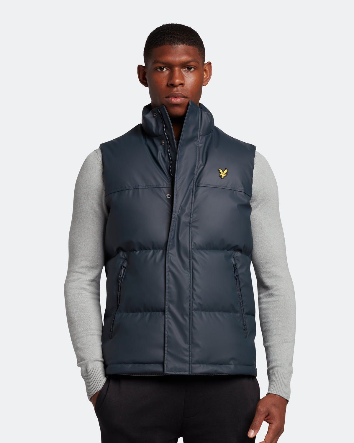 Rubberised Wadded Gilet sold by Lyle & Scott