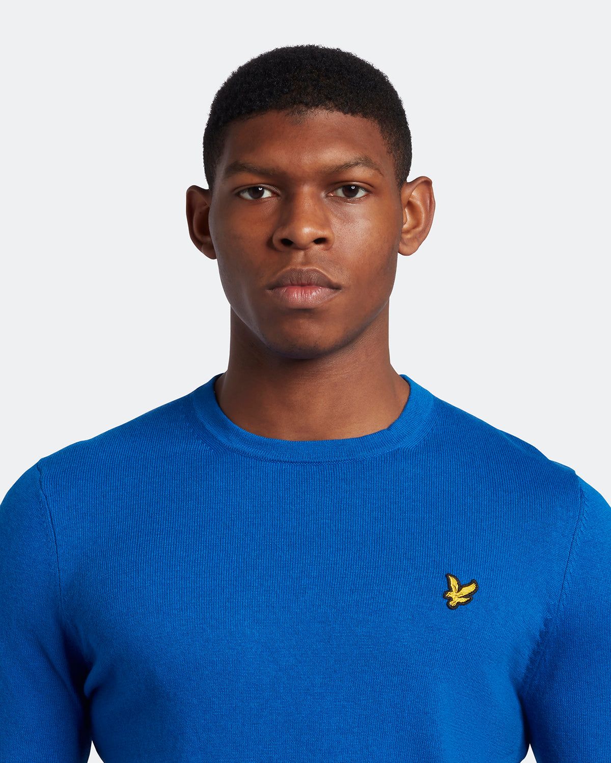 Cotton Merino Crew Neck Jumper sold by Lyle & Scott product image thumbnail 4