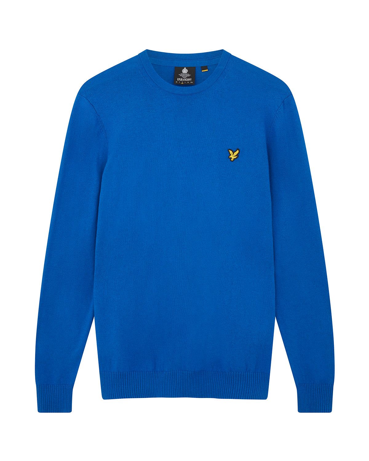 Cotton Merino Crew Neck Jumper sold by Lyle & Scott product image thumbnail 5