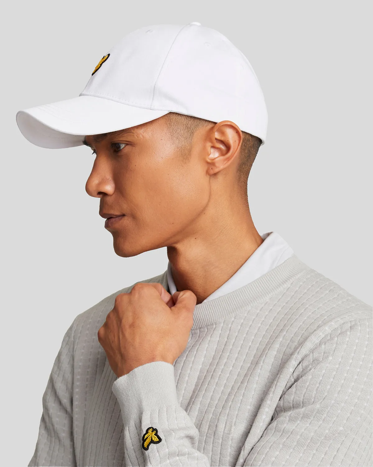 Golf Grid Crew Neck Jumper sold by Lyle & Scott product image thumbnail 4