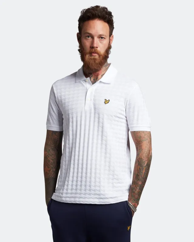 Argyle Polo Shirt made by Lyle & Scott
