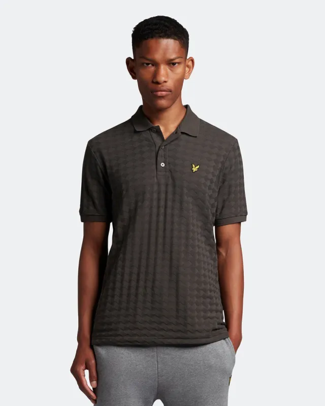 Argyle Polo Shirt made by Lyle & Scott