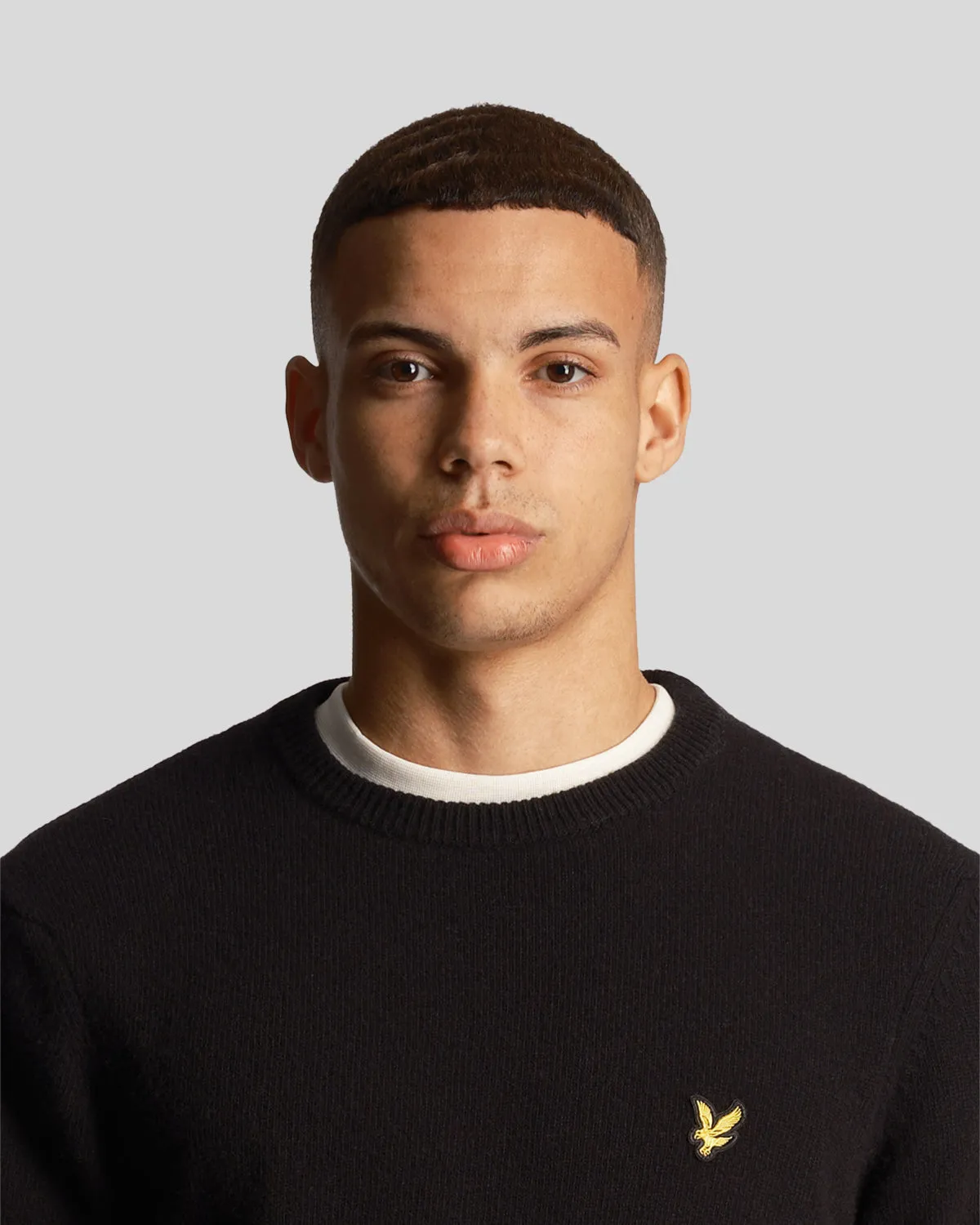 Crew Neck Lambswool Jumper sold by Lyle & Scott product image thumbnail 4