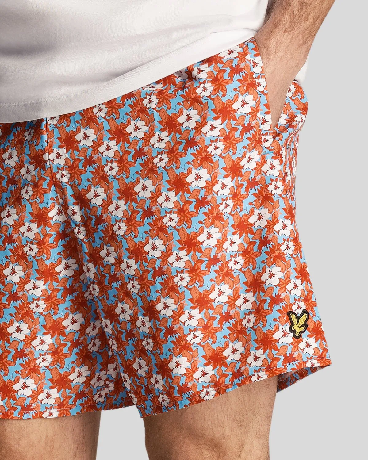 Floral Print Resort Swim Shorts sold by Lyle & Scott product image thumbnail 4