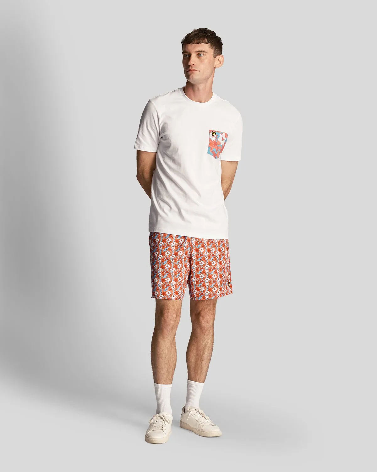 Floral Print Resort Swim Shorts sold by Lyle & Scott product image thumbnail 2