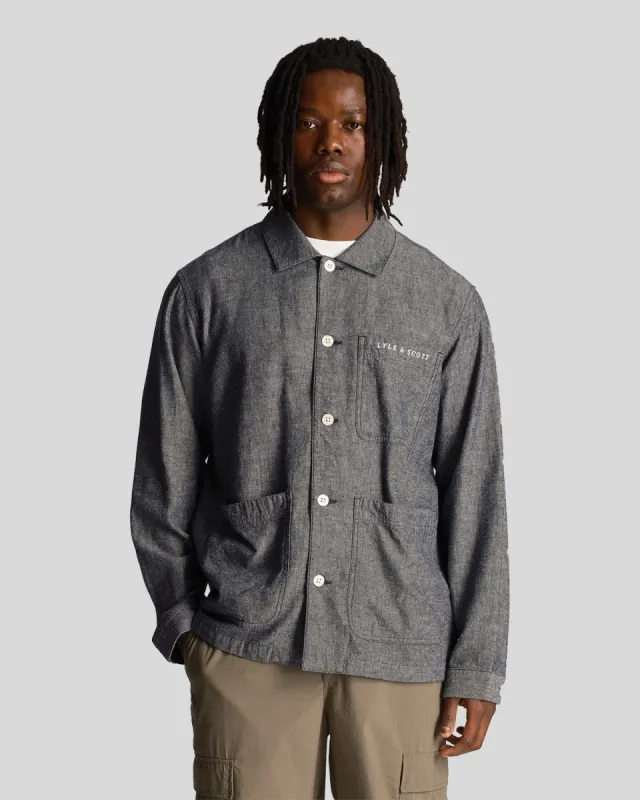 Flax Overshirt sold by Lyle & Scott