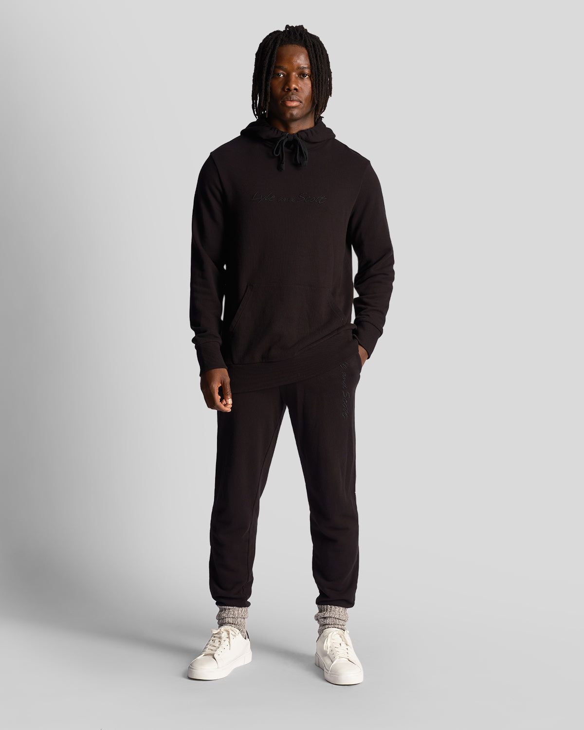 Script Embroidery Jogger sold by Lyle & Scott
