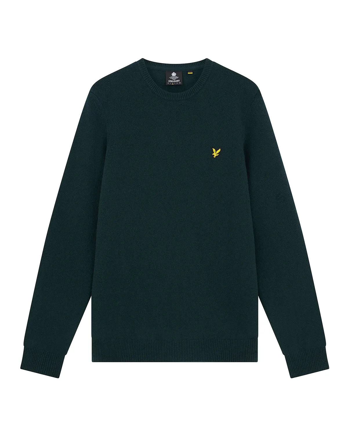 Crew Neck Lambswool Jumper sold by Lyle & Scott product image thumbnail 5