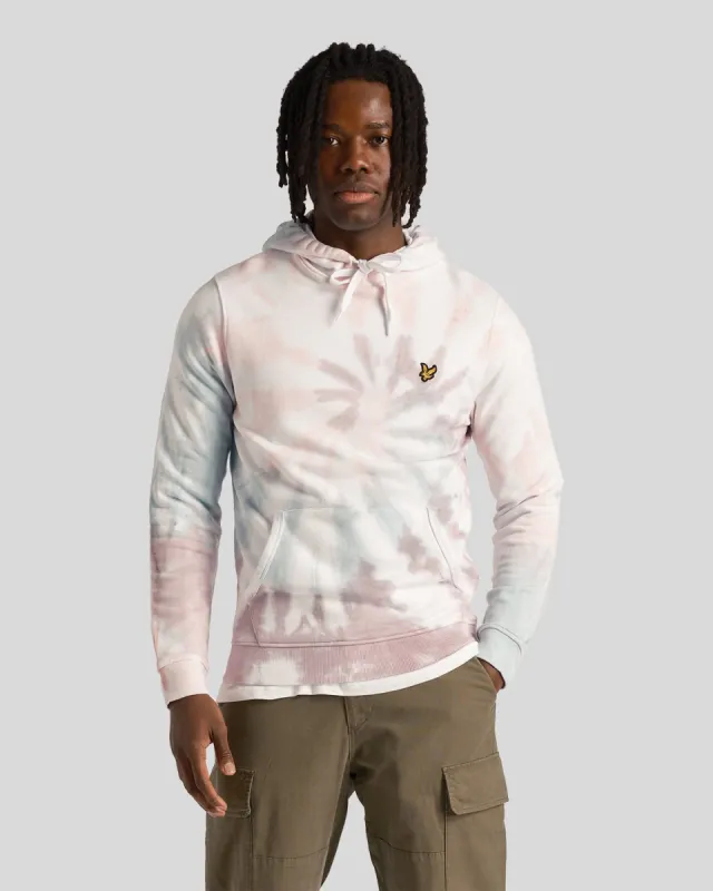 Tie Dye Pullover Hoodie sold by Lyle & Scott