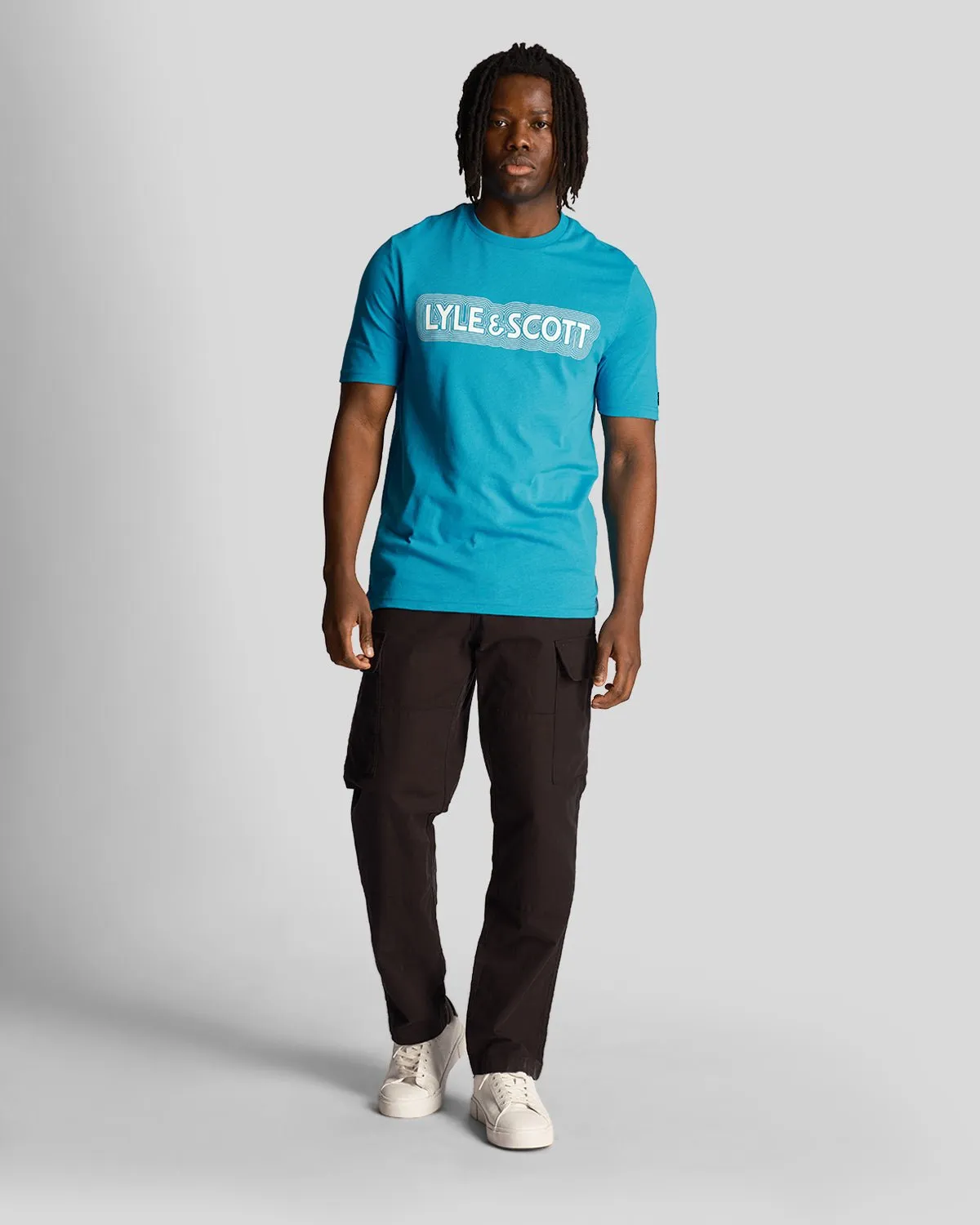 Vibrations Print T-Shirt sold by Lyle & Scott product image thumbnail 2