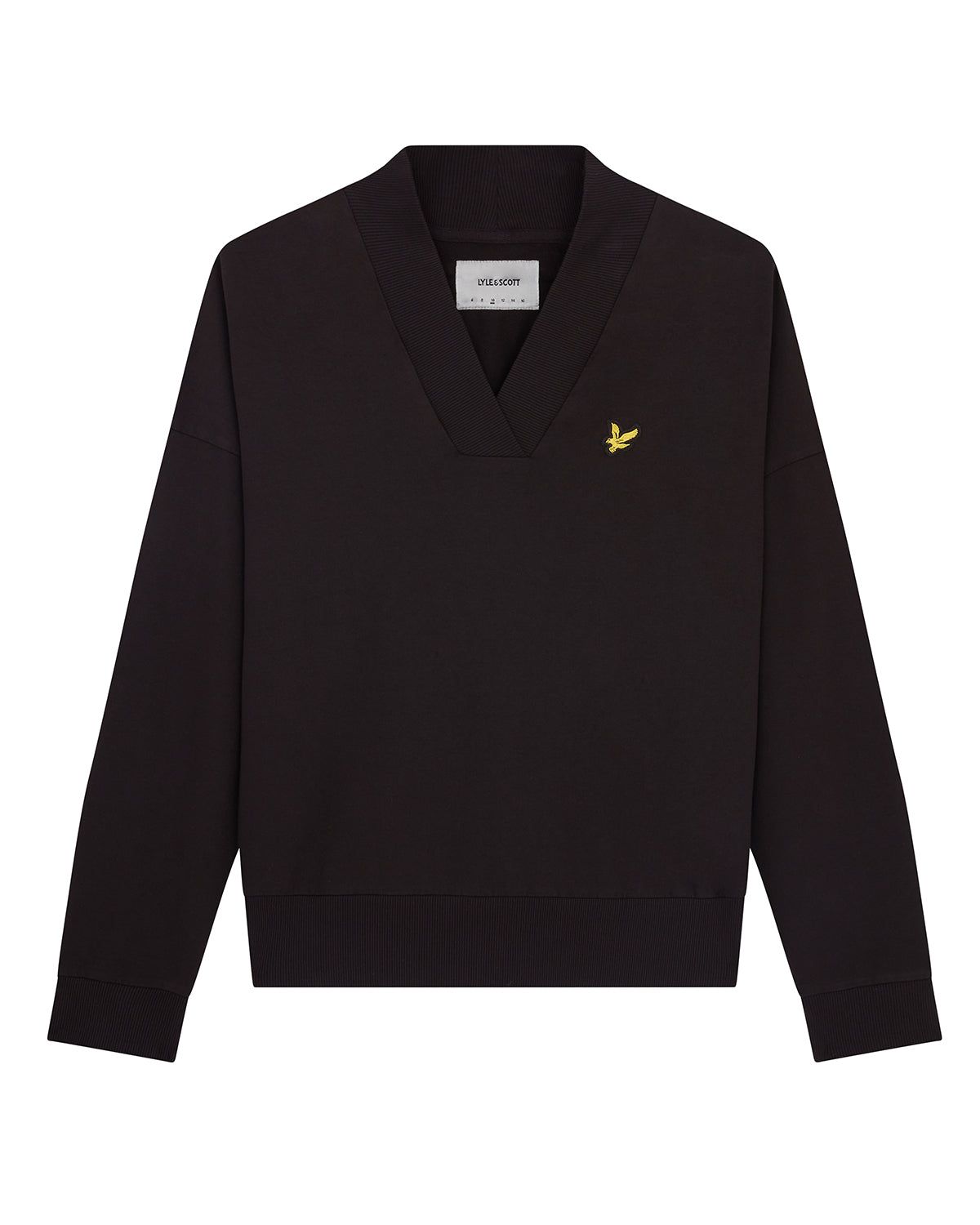Womens Pigment Dye Henley Hoodie sold by Lyle & Scott product image thumbnail 5
