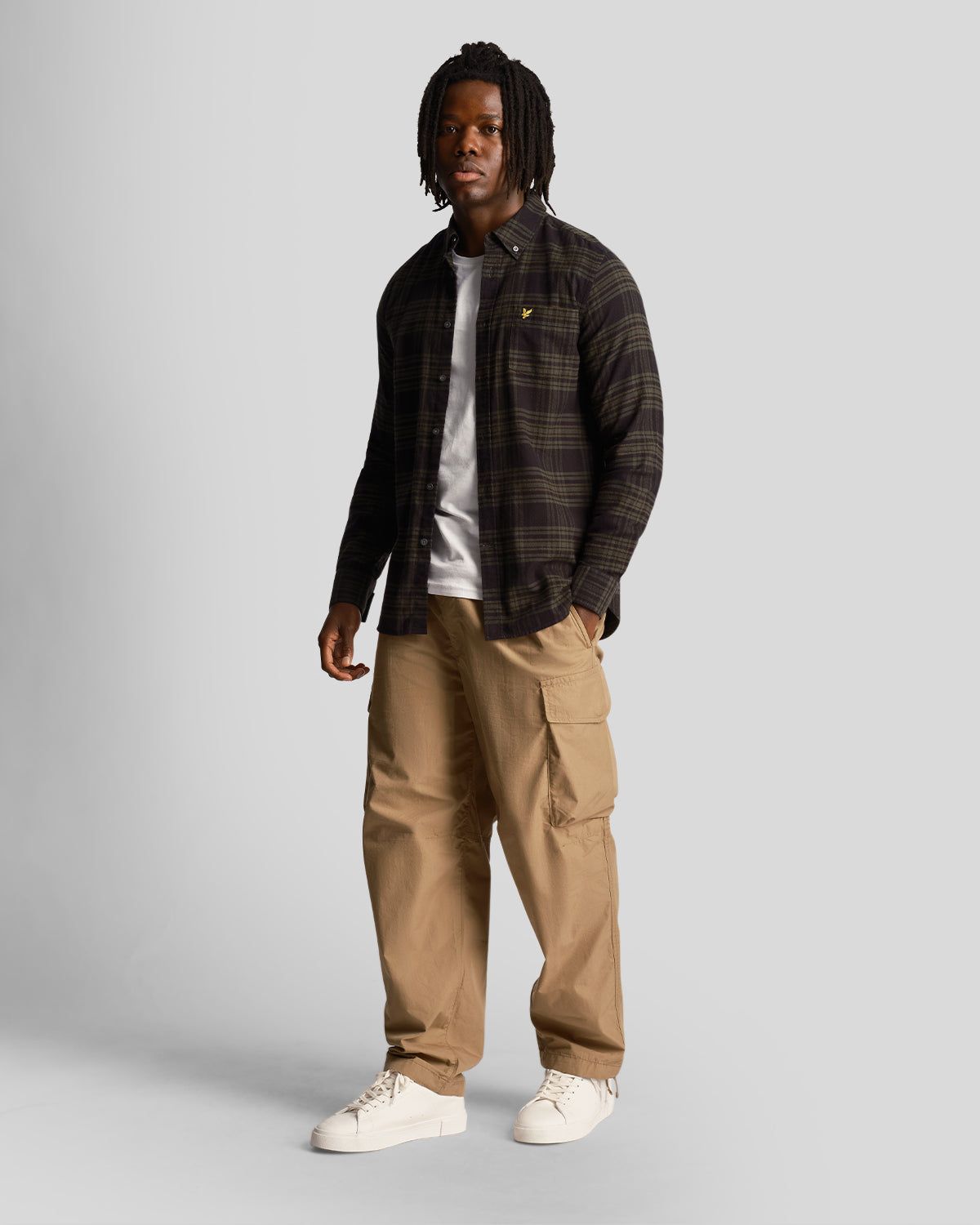 Check Flannel Shirt sold by Lyle & Scott product image thumbnail 2