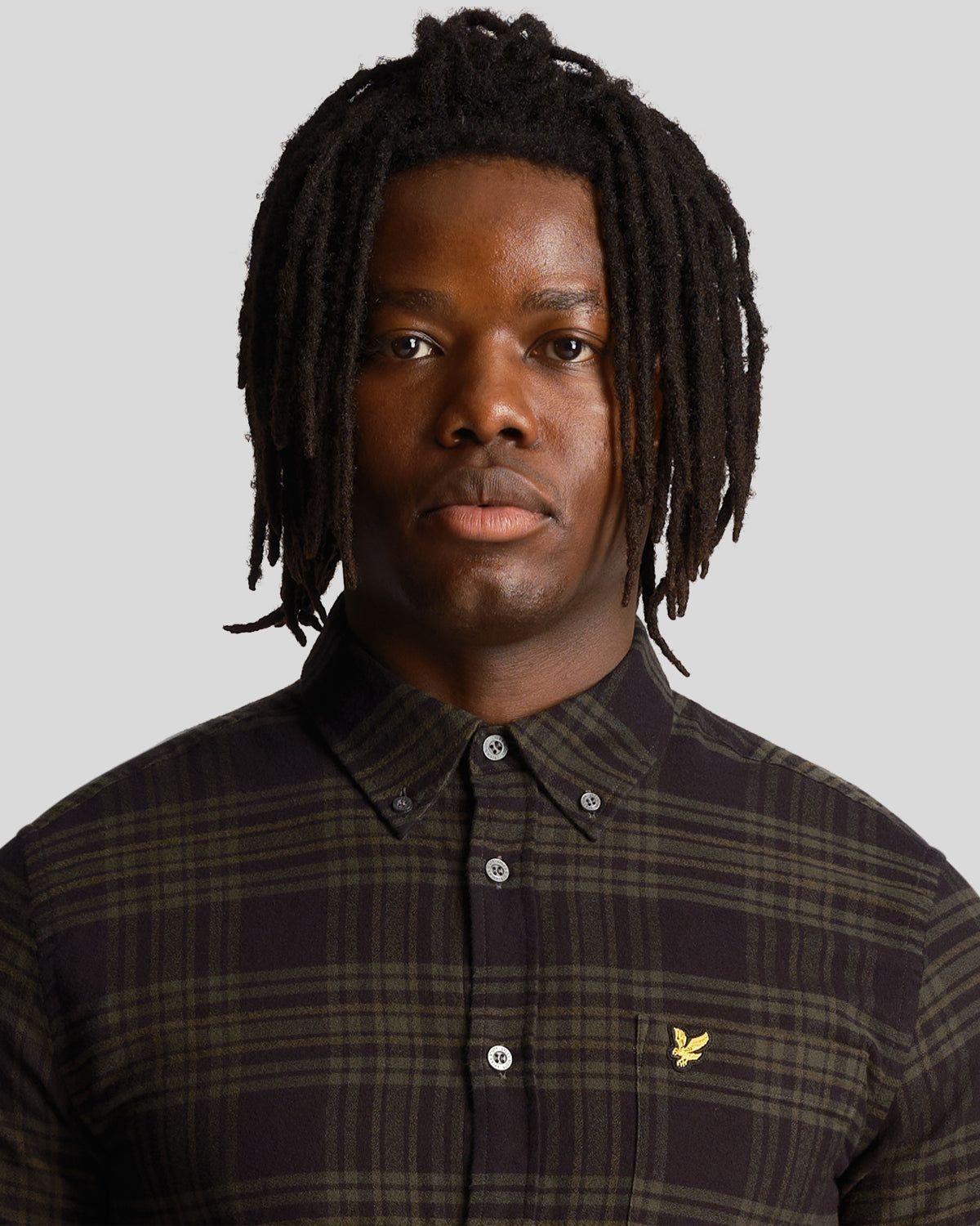 Check Flannel Shirt sold by Lyle & Scott product image thumbnail 4
