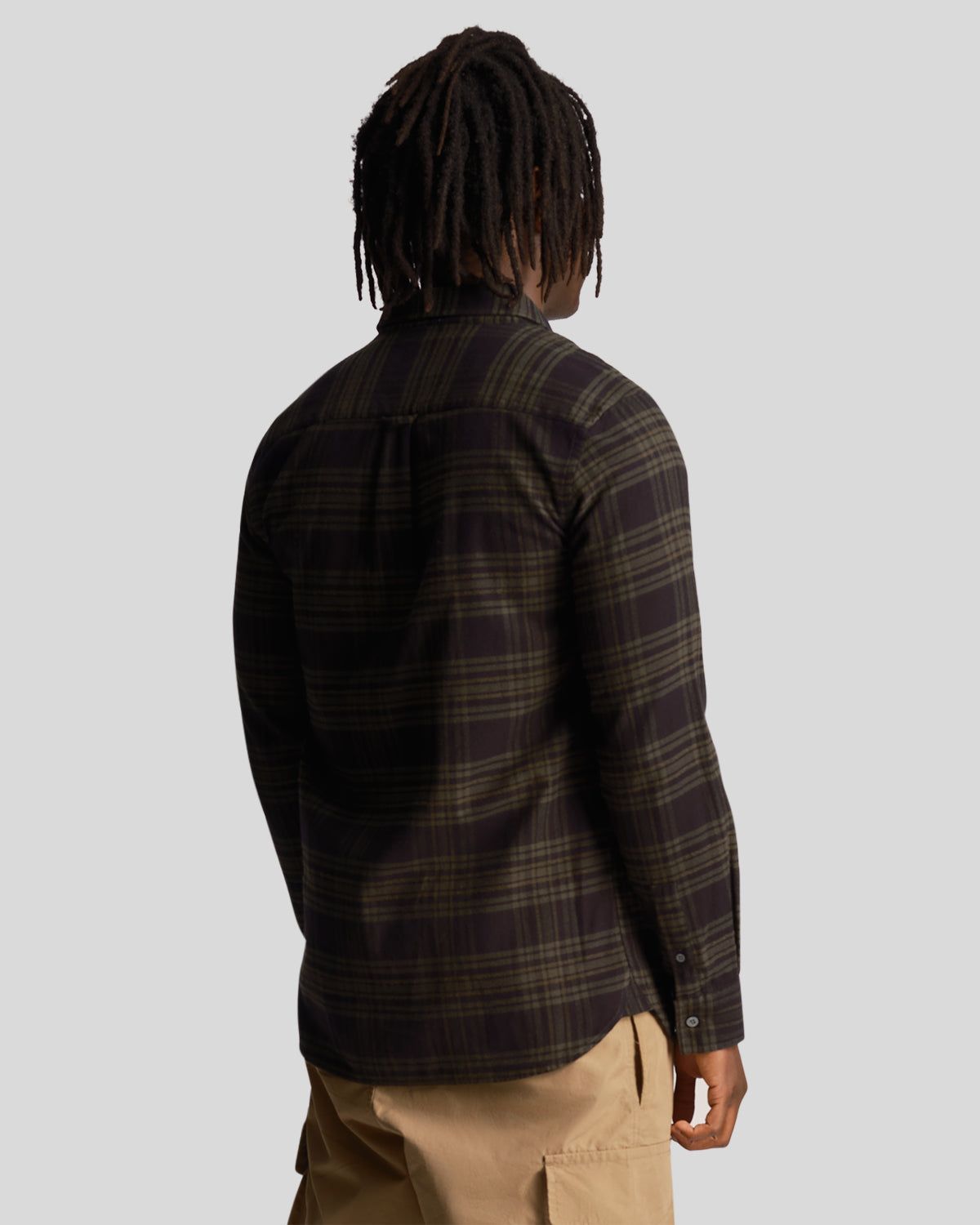 Check Flannel Shirt sold by Lyle & Scott product image thumbnail 3