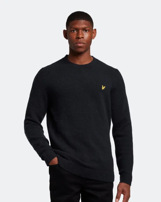 Brushed Crew Neck Jumper sold by Lyle & Scott