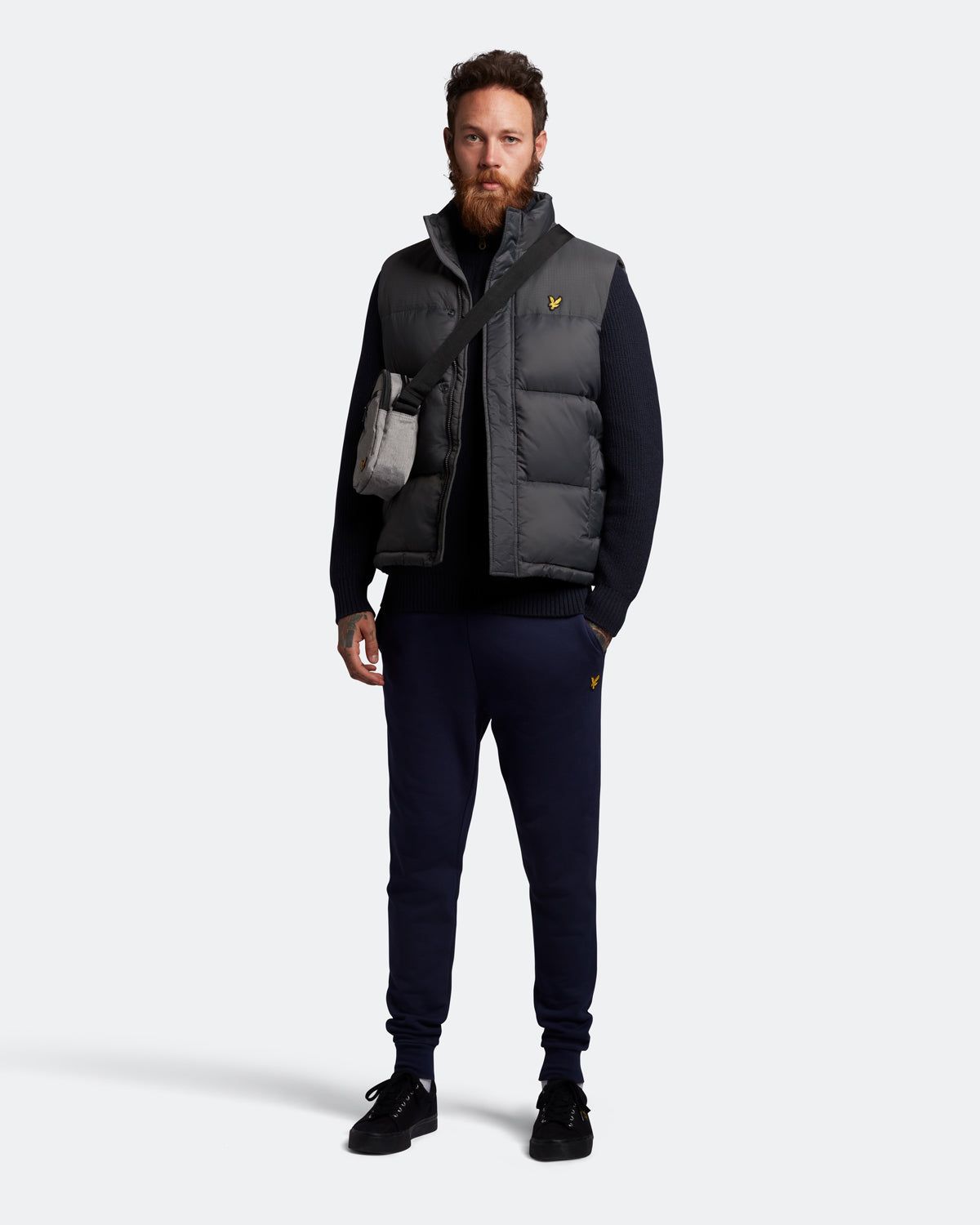 Ribbed Quarter Zip Jumper Plus sold by Lyle & Scott product image thumbnail 2