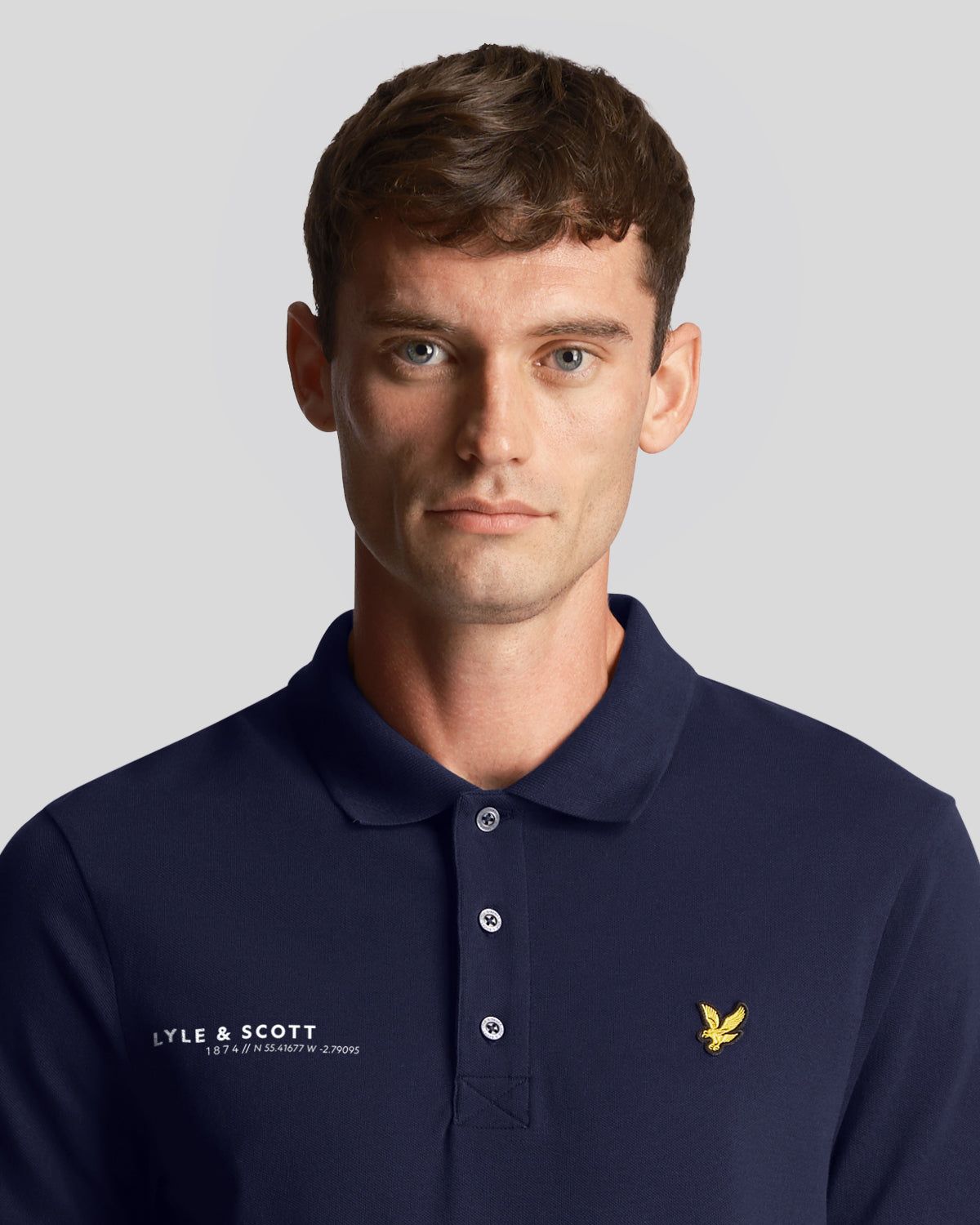 Plain Polo Shirt Co-Ordinates Print sold by Lyle & Scott product image thumbnail 4