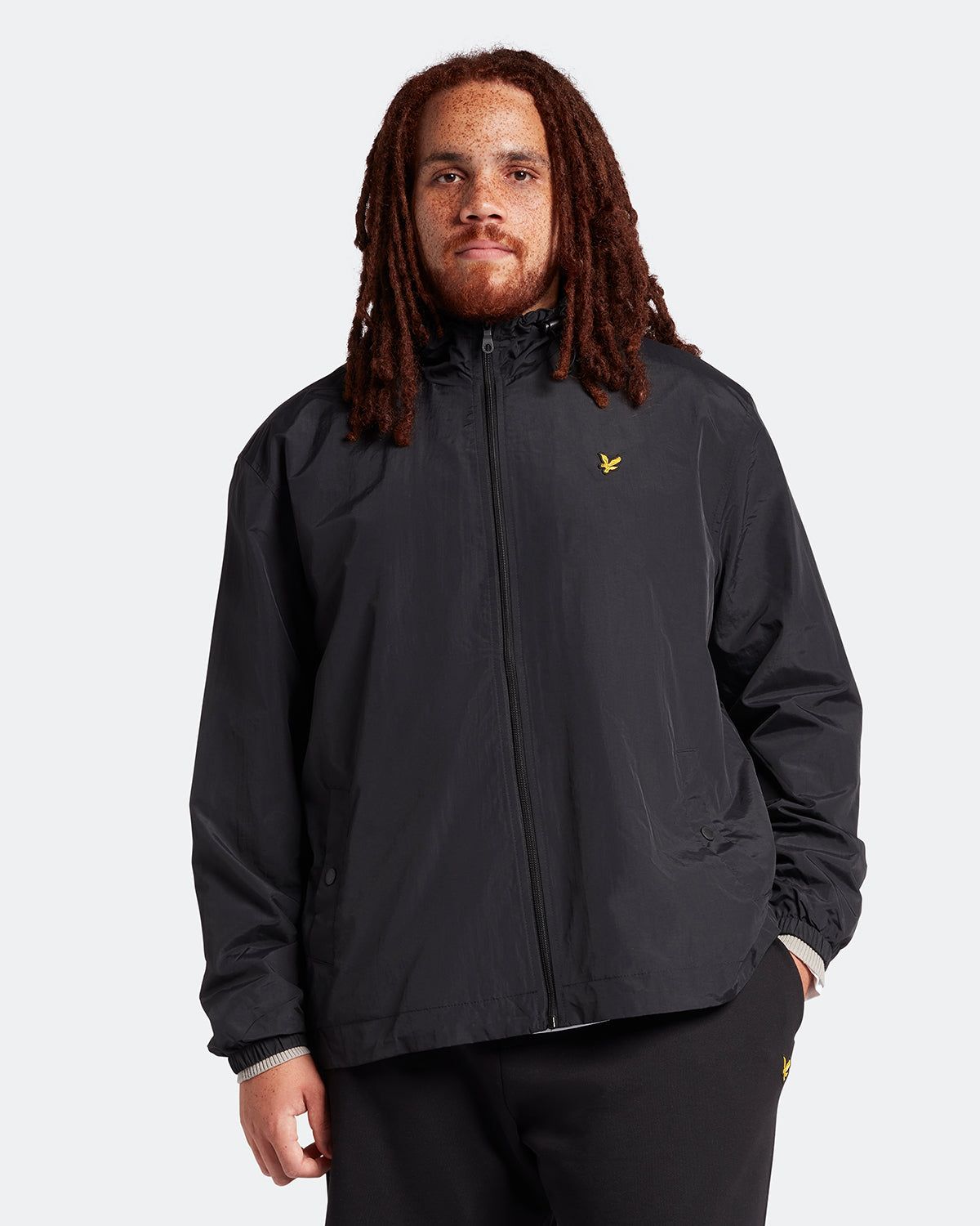 Zip Through Hooded Jacket Plus sold by Lyle & Scott