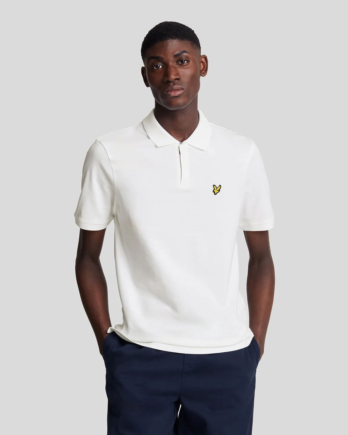 Zip Polo Shirt sold by Lyle & Scott