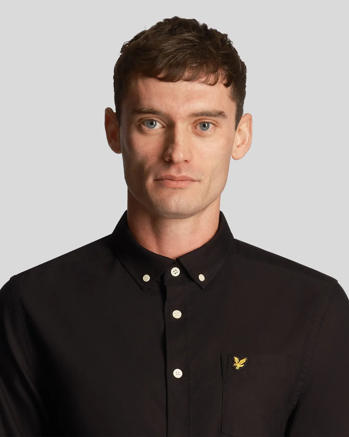 Light Weight Oxford Shirt sold by Lyle & Scott product image thumbnail 4