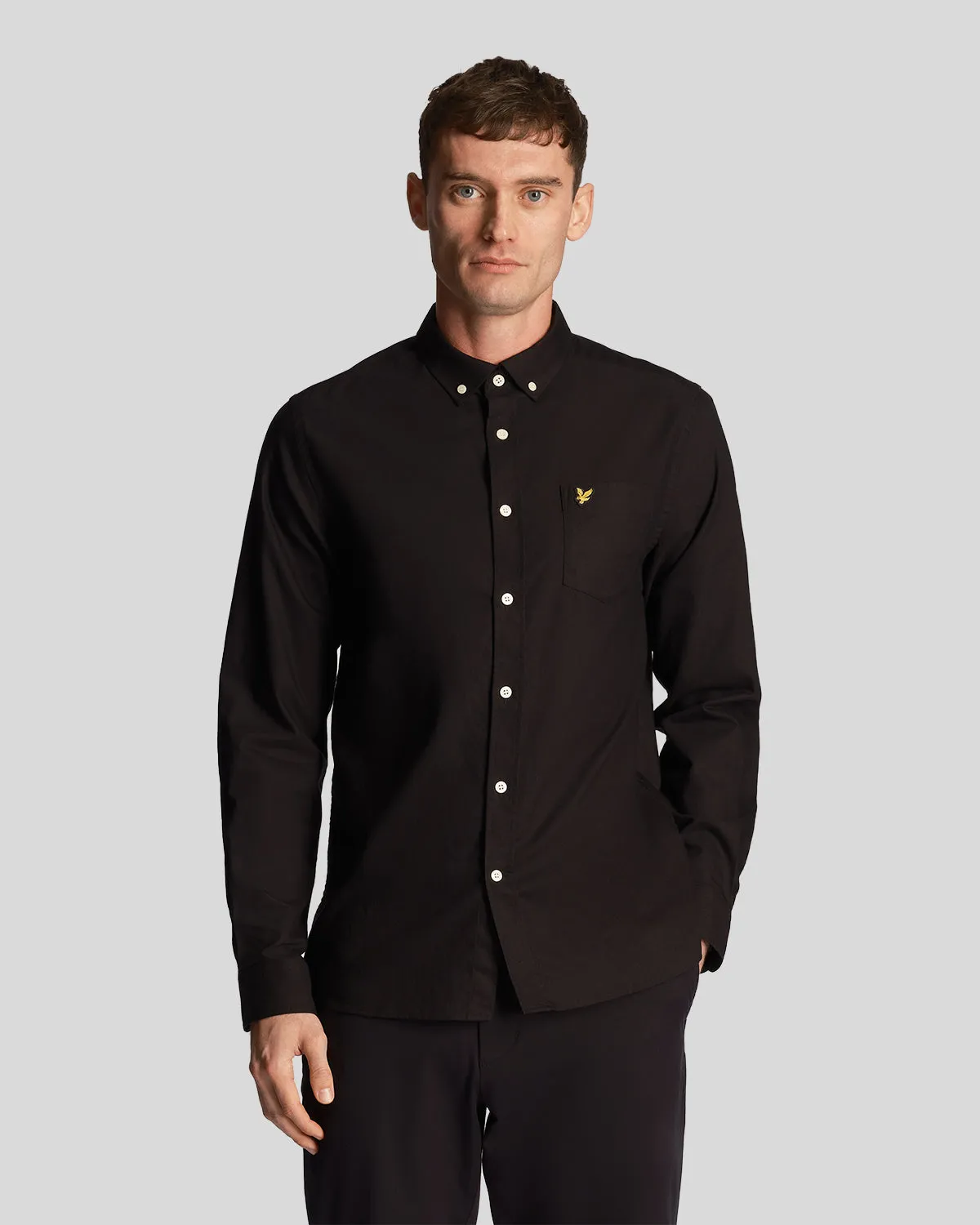 Light Weight Oxford Shirt sold by Lyle & Scott