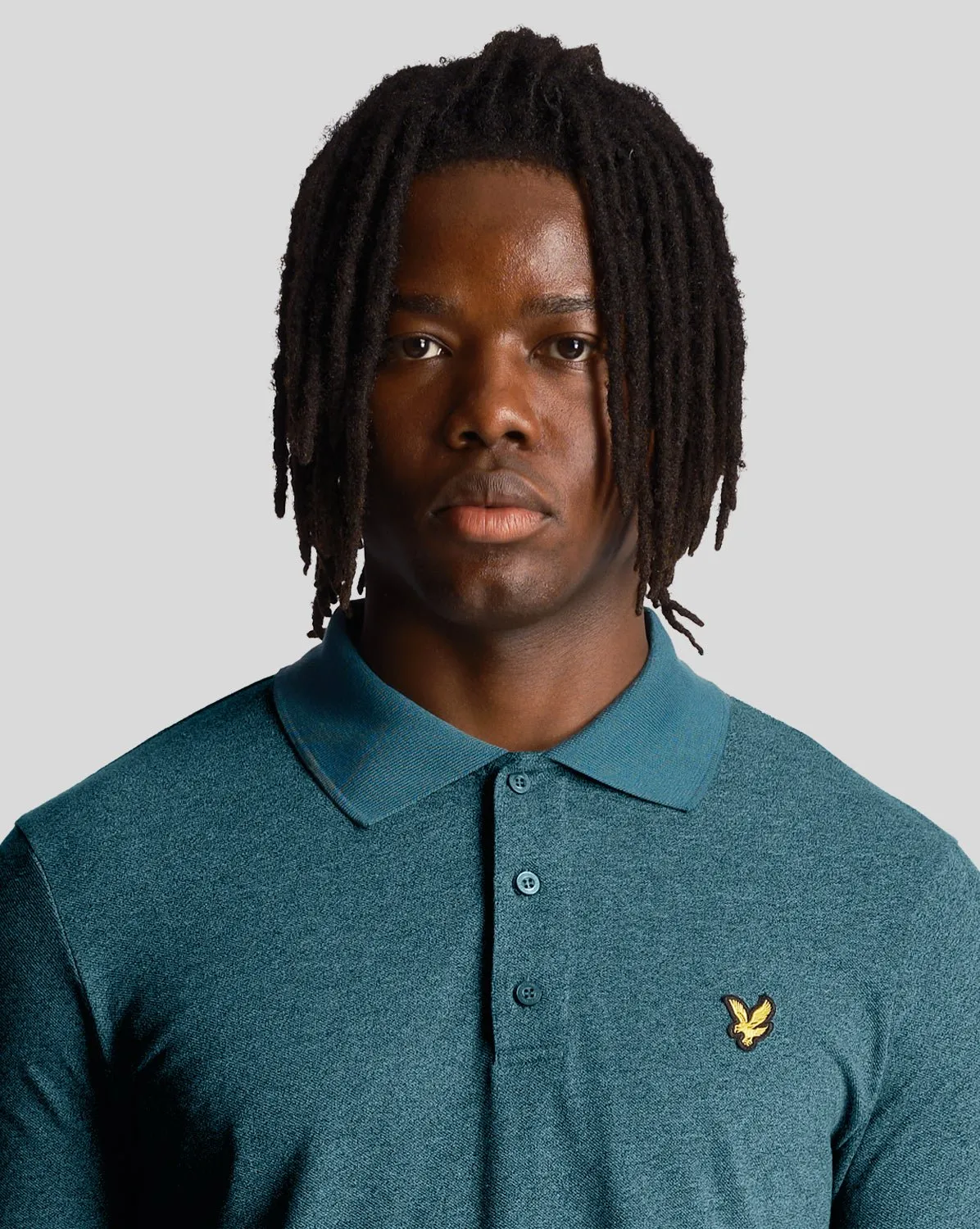Marl Polo Shirt sold by Lyle & Scott product image thumbnail 4